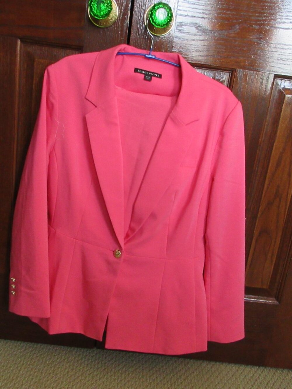 Boston Proper Size 16 Pink Pantsuit